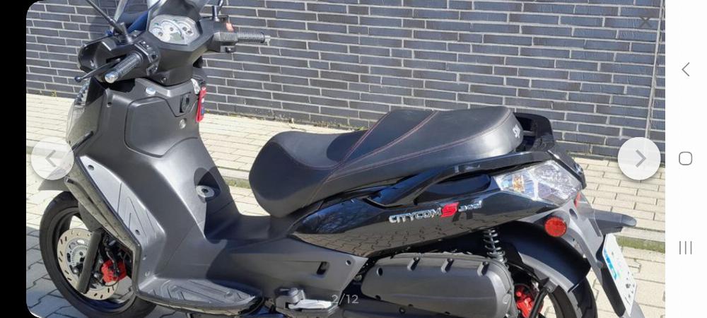 Motorrad verkaufen SYM Citycom 300 Ankauf
